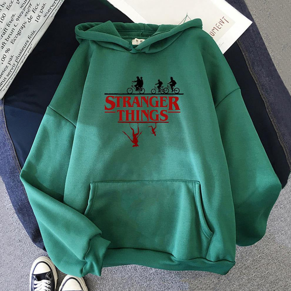 Stranger Things Chaqueta polar con capucha 