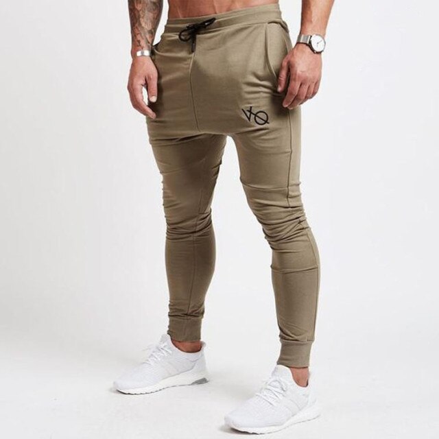 Pantalones casuales para hombre Fitness Joggers 