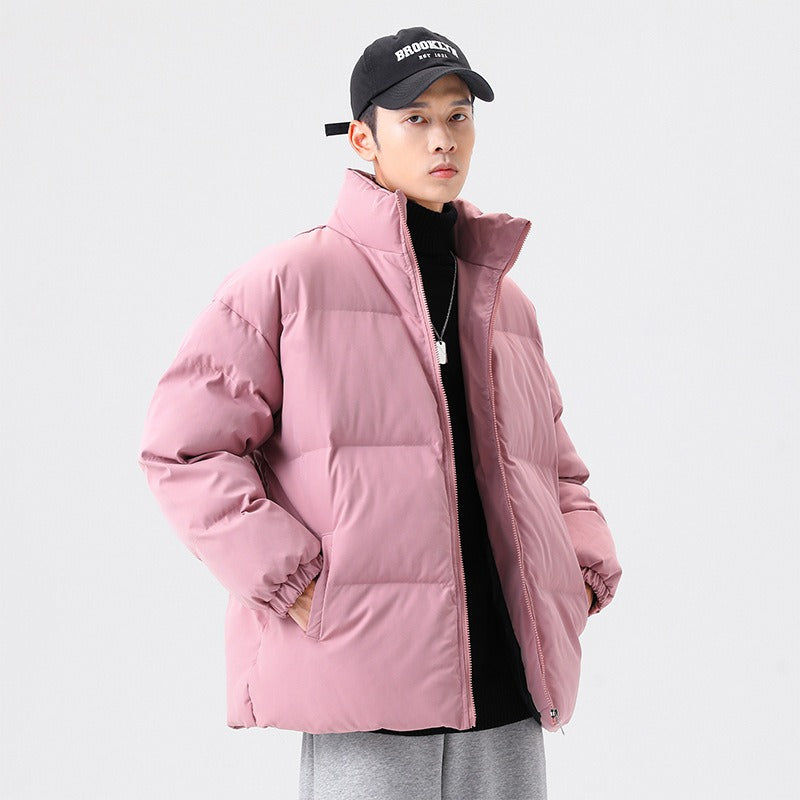 Winter New Men's Korean Thickened Cotton Coat