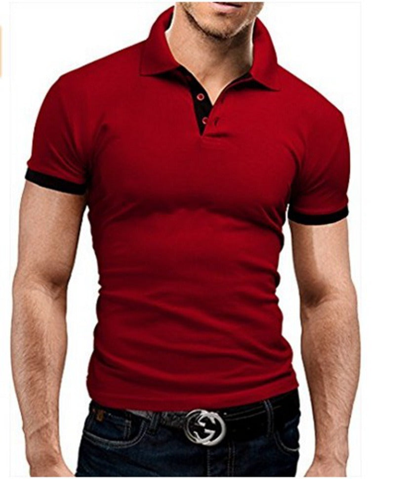 Nueva camiseta de verano Paul Top de manga corta para hombre 