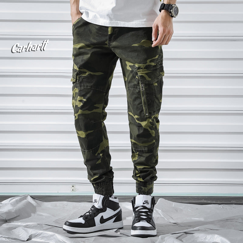 Fashion Camouflage Overalls Cargo Pants