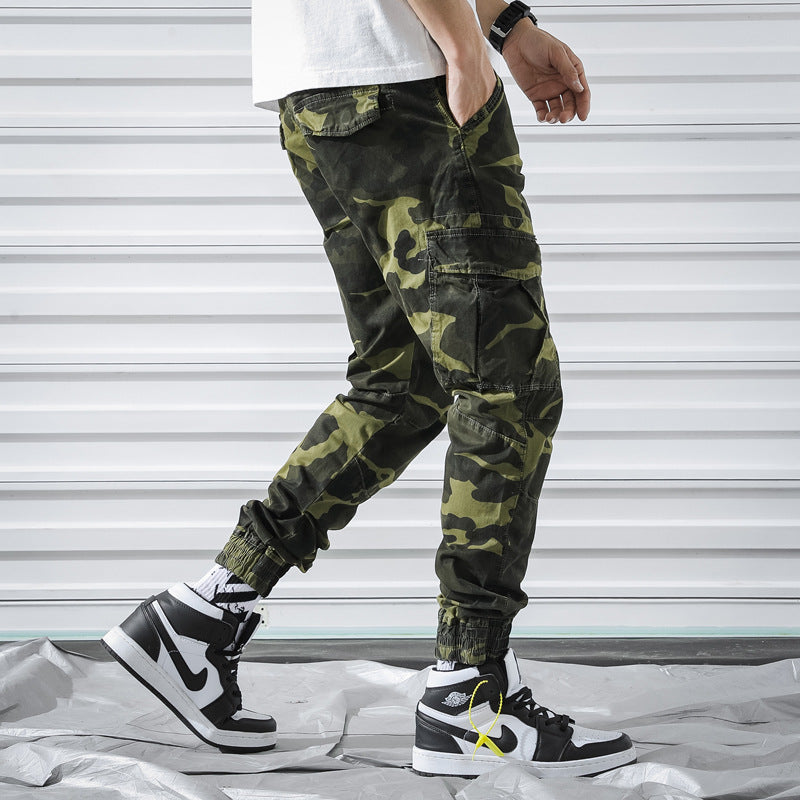 Fashion Camouflage Overalls Cargo Pants