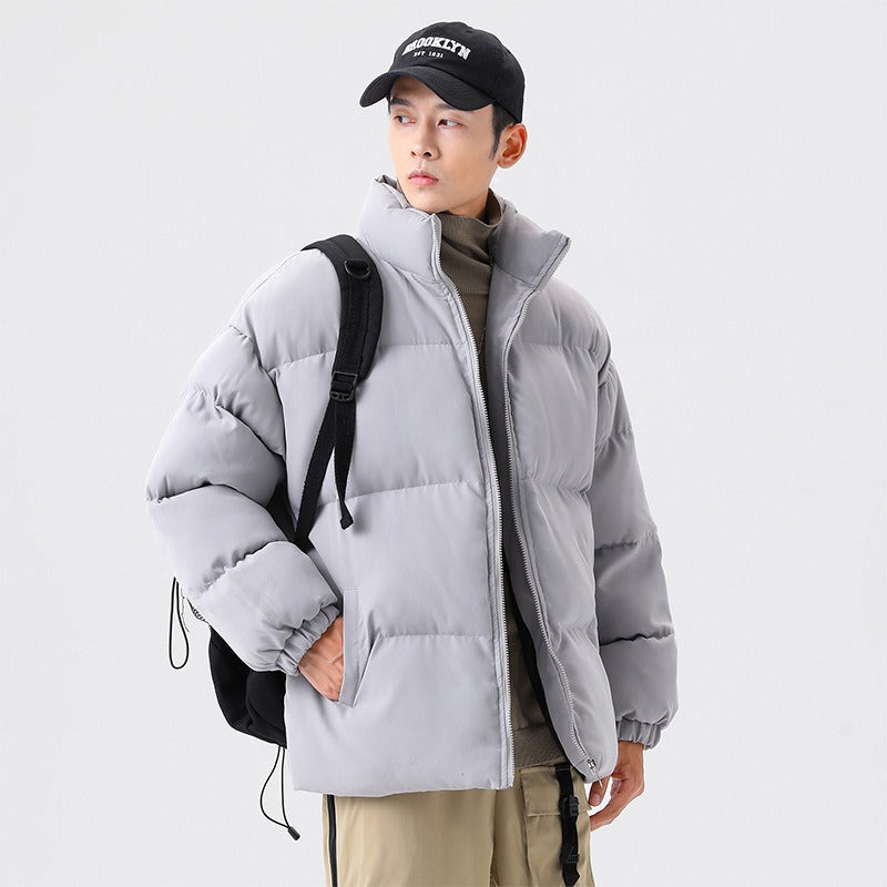 Winter New Men's Korean Thickened Cotton Coat