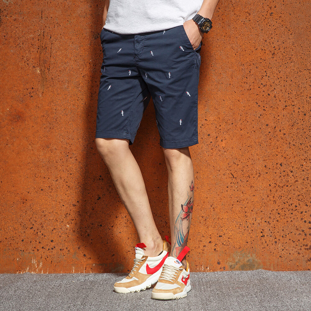 Men's Cotton Casual Cargo Shorts