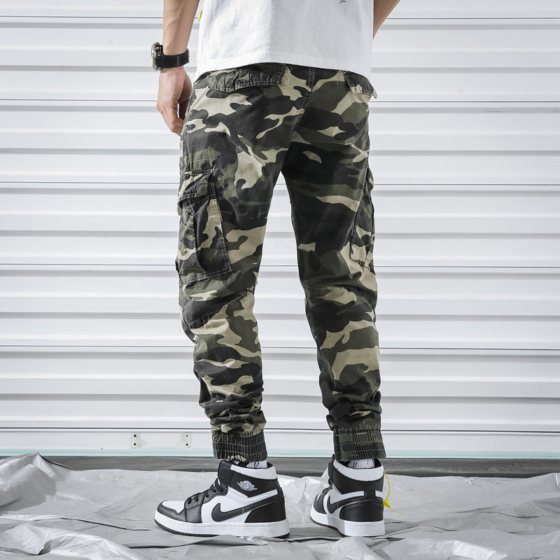 Fashion Camouflage Overalls Cargo Pants