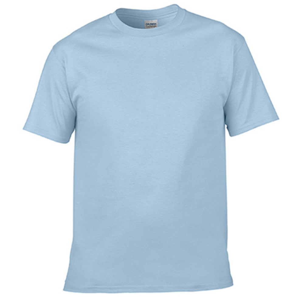 100% Cotton  Men Short Sleeve T Shirt