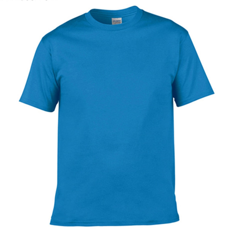 100% Cotton  Men Short Sleeve T Shirt